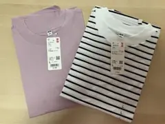 最終価格！【ユニクロ】エアリズムコットンT Lサイズ ２枚セット