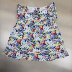 Baby GAP花柄フリルワンピース 18～24month