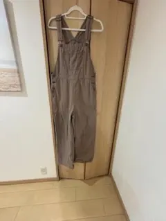 GU ブラウン サロペット XLサイズ