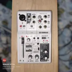 YAMAHA AG03 White 配信ミキサー オーディオインターフェース箱付