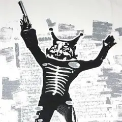★激レア★バルザック怪人パンクTシャツ☆仮面ライダー ショッカーのサムネイル