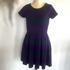 【美品】ポロラルフローレン キッズ ボーダー柄 プリーツワンピース XL
