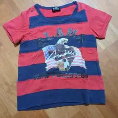 RNA 半袖Tシャツ ボーダー イーグルプリントのサムネイル