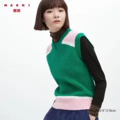 ユニクロ✖️マルニ【生産完了品！未使用】 MARUNI ニットベスト XXL