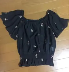 トップス♡花柄♡オフショルダー♡