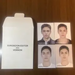 SUNGBOON EDITOR 特典 VERNON バーノン 証明写真