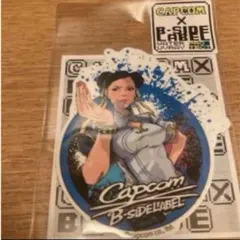 B SIDE LABEL ステッカー　CAPCOM ストリートファイター　春麗のサムネイル