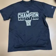 バスケ練習TシャツS黒チャンピオン