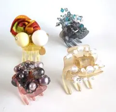 コンプレックスビズ ハート型ヘアクリップ - メルカリ