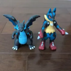 希少　年代物　ポケソフビ メガリザードンＸ　メガルカリオ　ポケモンセンター