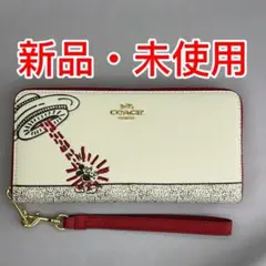 COACH 長財布 ミッキー UFO ストラップ付のサムネイル
