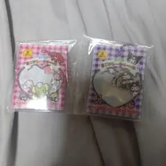 サンリオ シャカシャカフレークシール風チャーム マイメロディ クロミ