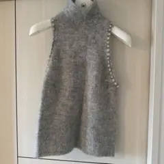 ニットノースリーブ