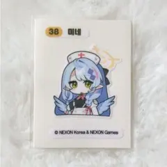 74 アオイ 韓国☆gs25 ブルーアーカイブ パン シール ステッカー