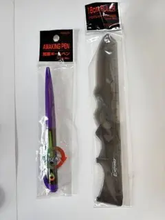 エヴァンゲリオン プログレッシブナイフ 定規　ボールペン