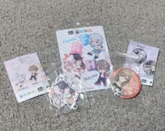 くら寿司　にじさんじ　めじるしチャーム　缶バッジ