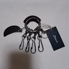 Dakota レザー 多機能キーホルダーブラウンのサムネイル