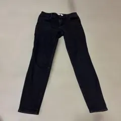 AZUL BY MOUSSY スキニーデニム ブラック Sサイズのサムネイル