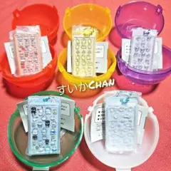 ⑱ おじゃる丸 めじるしアクセサリー 全5種類 コンプ ガチャ