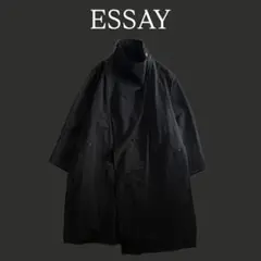 名作ESSAY エッセイGURKHA COAT グルカ コート 黒M