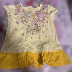 ラプンツェル フリル付きTシャツ 110