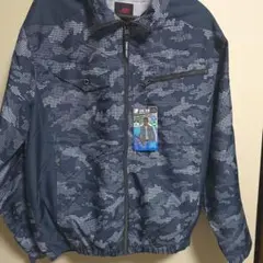 スゴギア作業着 迷彩柄ウインドブレーカー 3L