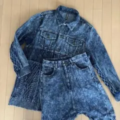 セットアップ デニム