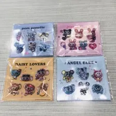 【お得】 即日発送 キャラクターシール 4枚セット 新品 ナルミヤ メゾピアノ