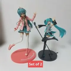 初音ミク フィギュア 2体セットHATSUNE MIKU 2SETのサムネイル
