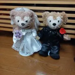 ダッフィー&シェリーメイ / ポーチサイズ/ウェディングコスチューム