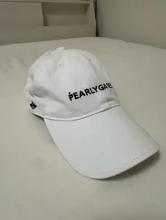 【美品】 PEARLY GATES パーリーゲイツ ホワイトキャップ 帽子