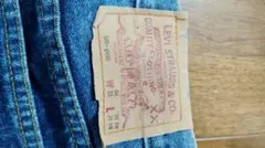 Levi's デニムパンツ 501-0190 W33 L34　フィリピン