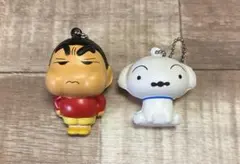 クレヨンしんちゃん ふにゅふにゅマスコット しんちゃん シロ ガチャ