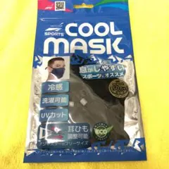 allCool SPORTS COOL MASK ブラック フリーサイズ
