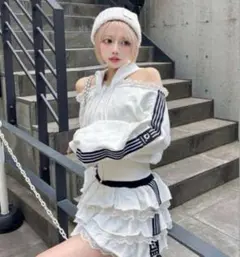 セットアップ スウェット 白