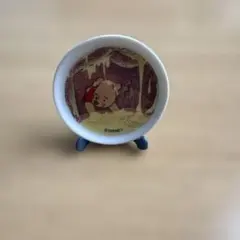 ①＊ディズニー＊プーさん / ミニチュア食器　ミニ絵皿　プレート