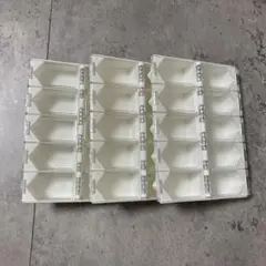 プラスチックビーズ収納ケース 3個