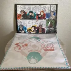 呪術廻戦展 刺繍ミニタオル2枚セット 特典ステッカー
