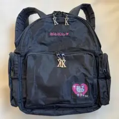 平成レトロ　Hello Kitty ブラック リュック
