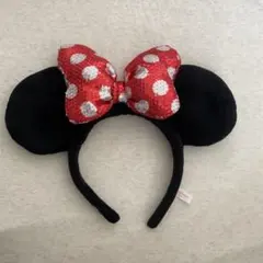 ディズニー　ミニー カチューシャ スパンコールのサムネイル