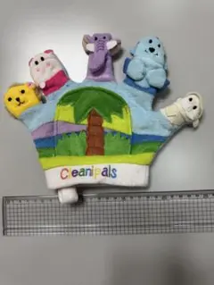 Cleanipals 動物指人形付き手袋型おもちゃ　未使用