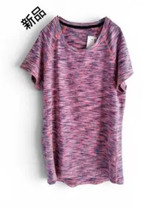 【新品】GU SPORTS レディース Tシャツ ピンク系 Sサイズのサムネイル