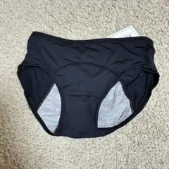 M 吸水ショーツ ブラック サニタリーショーツ 生理用 尿漏れ 黒 4枚セット