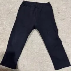 ⭐️ユニクロ⭐️裏起毛 ブラック パンツ キッズ