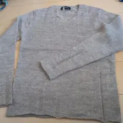 MEN'S MELROSE ベージュ Vネック ニット M