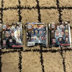 【鬼滅の刃】3個セット フィギュラルバッグクリップ シリーズ4