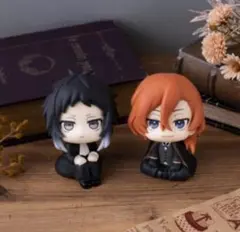 文豪ストレイドッグス　るかっぷ　中原中也　芥川龍之介フィギュアアニメイト特典付き