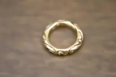 CHROME HEARTS スクロールバンドリング 22k US9