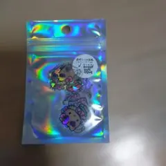 日焼けキティ　オーロラ　ホログラム加工のクリアシール