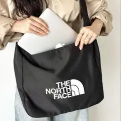 【韓国限定】ノースフェイス ホワイトレーベル ビッグロゴショルダーバッグ 新品